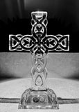 Cruz de Cristal 27 cm