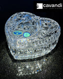 Joyero de Cristal corazón 13 CM