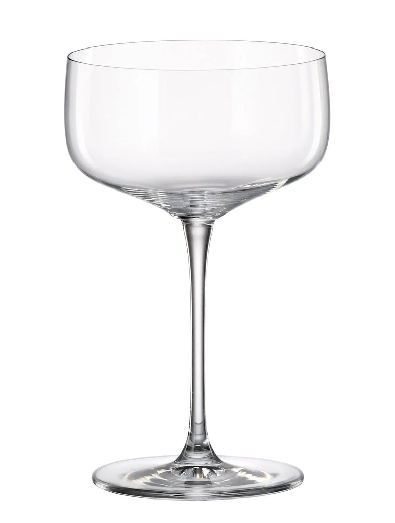 Set 6 Copas Martini Coupe Cristal Bohemia Anas 320ml 11oz