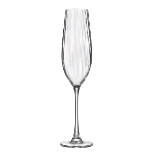 Set de 6 copas Flauta Columba optic 24x 260 ml