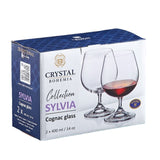 Set de 6 copas Cognac Sylvia 400 ml