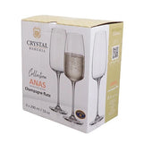 Set de 6 copas Flauta Anas 290 ml