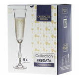 Set de 6 copas Flauta Fregata 190 ml