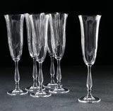 Set de 6 copas Flauta Fregata optic 24x 190 ml