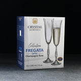 Set de 6 copas Flauta Fregata optic 24x 190 ml