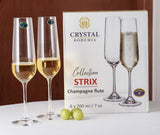 Set de 6 copas Flauta Strix 200 ml