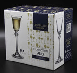 Set de 6 copas Licor Asio 60 ml