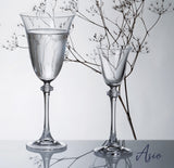 Set de 6 copas Vino Blanco Asio 185 ml