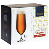 Set de 6 copas para Cerveza Columba 470 ml