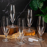 Set de 6 copas para Cerveza Gavia 380 ml