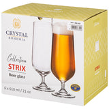 Set de 6 copas para Cerveza Strix 610 ml