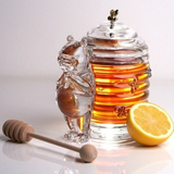 Tarro cristal para miel 15 CM