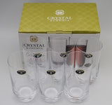 Set de 6 vasos Tumbler Ara 250 ml